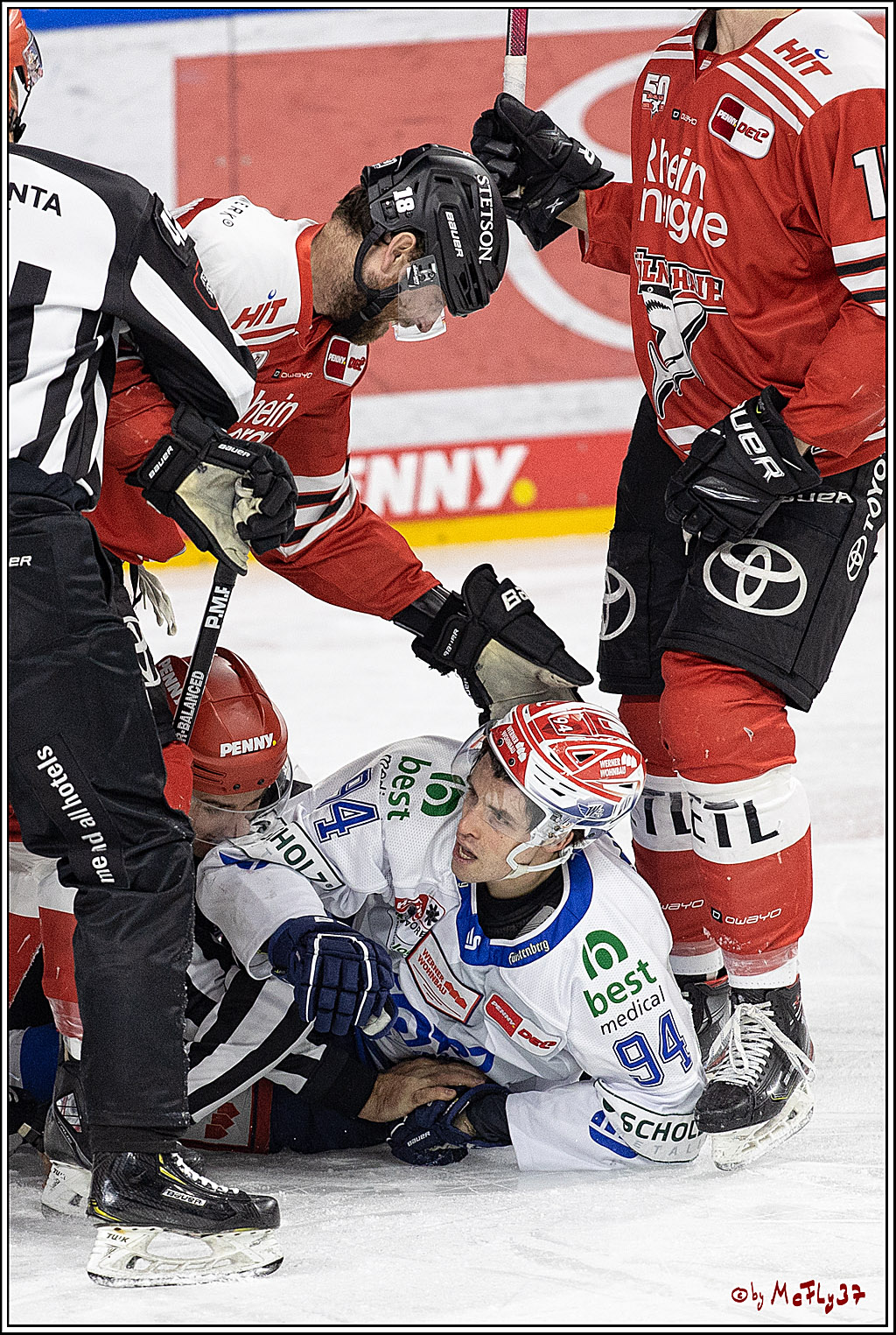 PENNY DEL;  Koelner Haie - Schwenninger Wild Wings; Koeln, 18.01.2023